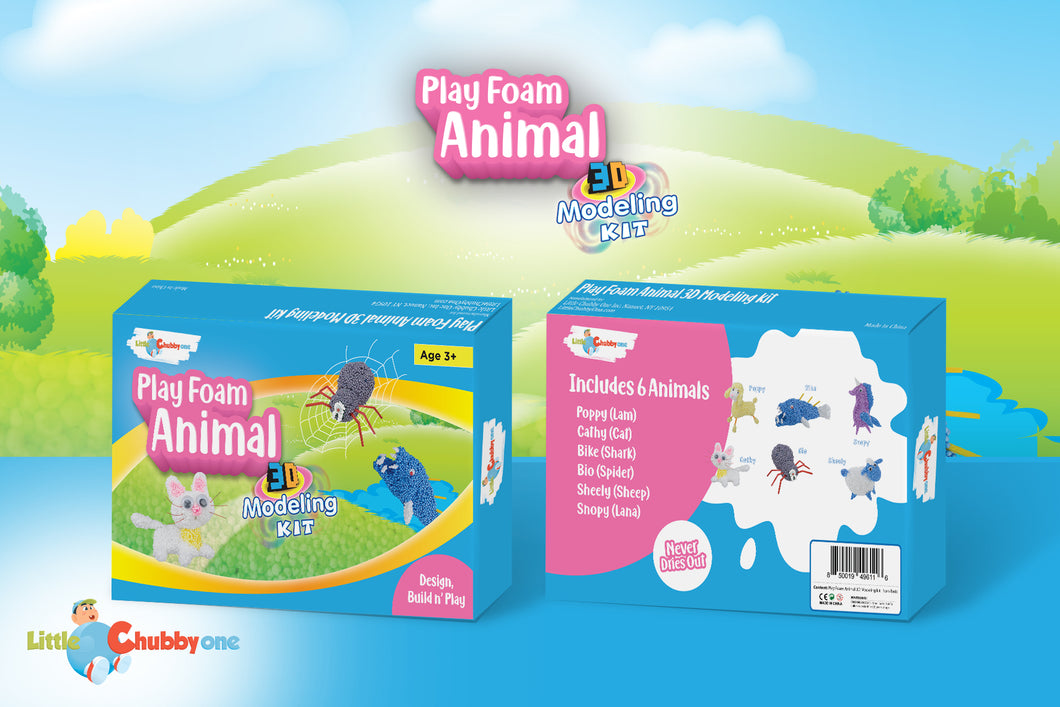 Play Foam Animal Set