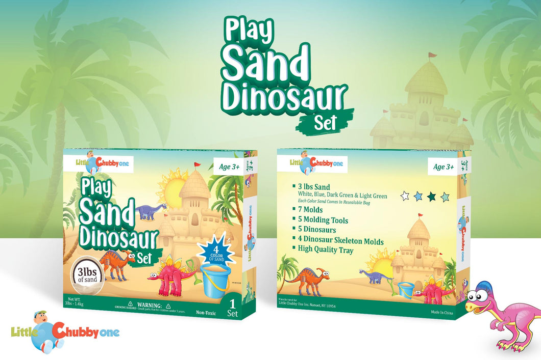 Play Sand Dinosaur Set